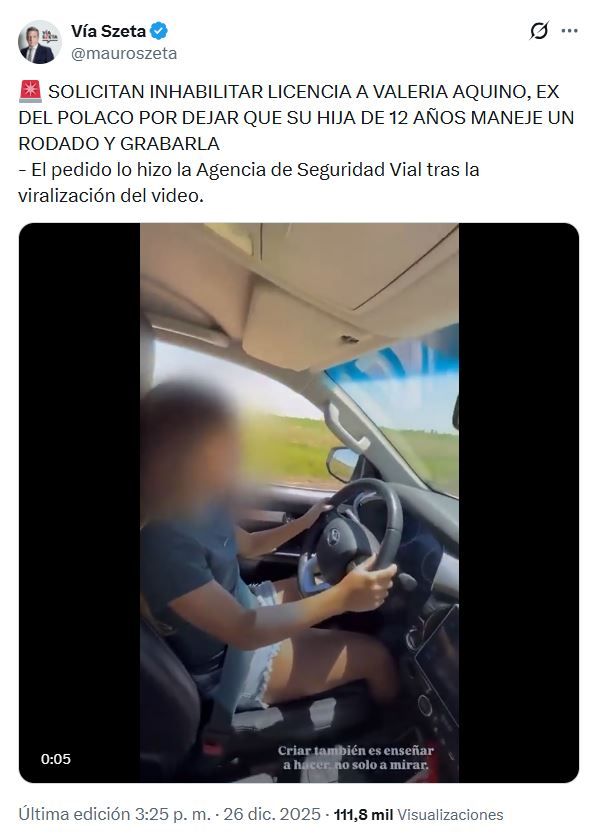 Solicitan inhabilitar a Valeria Aquino