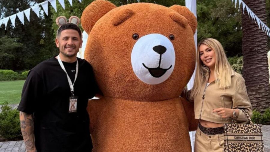 Wanda Nara junto a Migueles