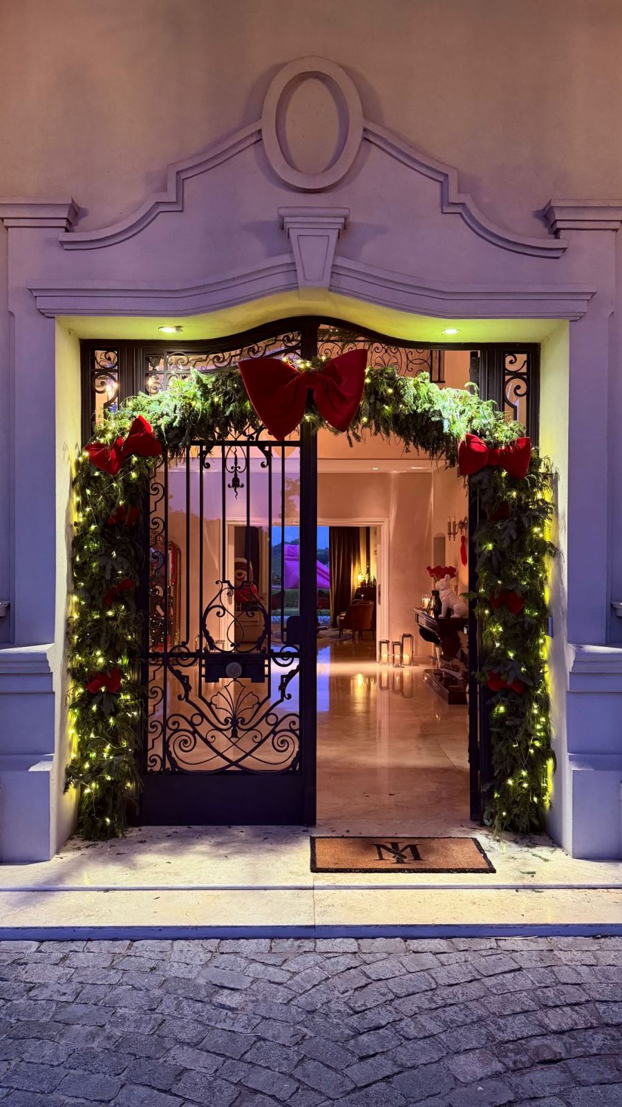 Mauro Icardi en la casa de los sueños de Wanda Nara