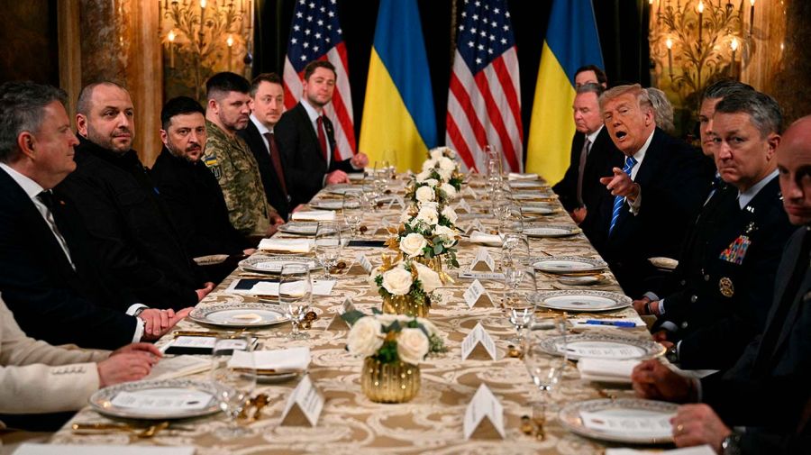 Trump y Zelensky 28122025