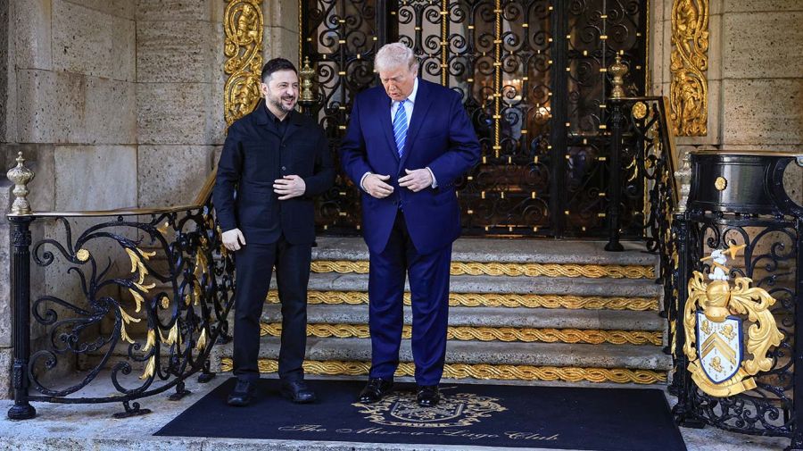 Trump y Zelensky 28122025