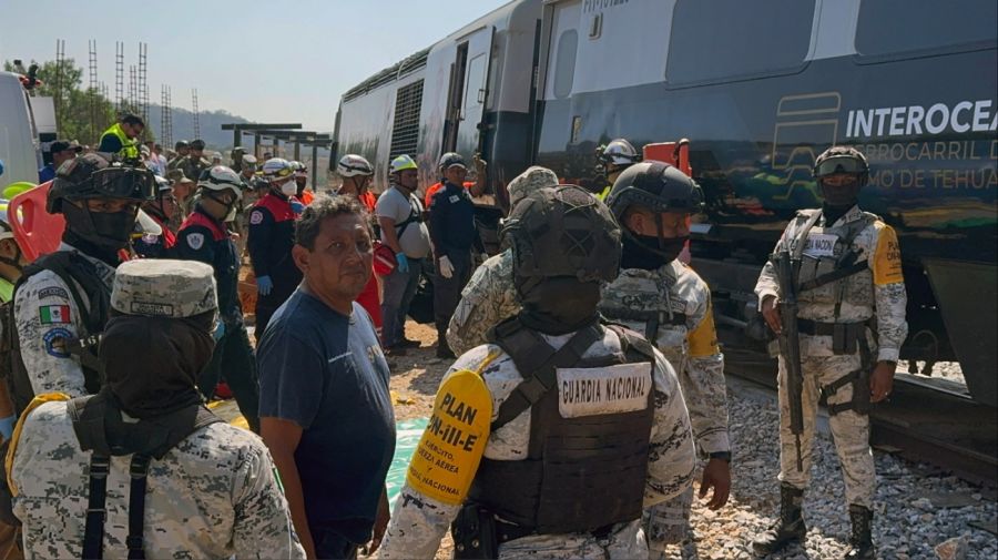 Al menos 13 muertos y 98 heridos por accidente ferroviario en el sur de México