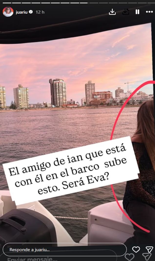 La imagen que une a Ian Lucas con Evangelina Anderson