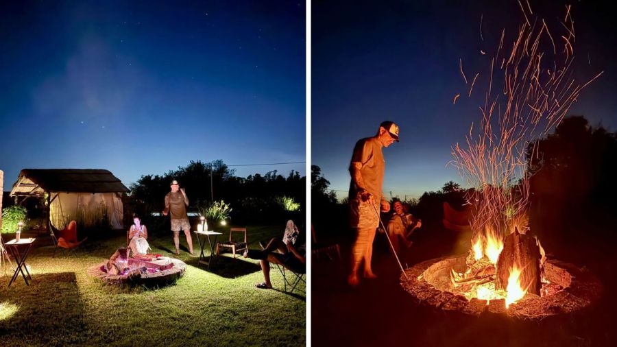 Mauro Icardi y la China Suárez en Pilar