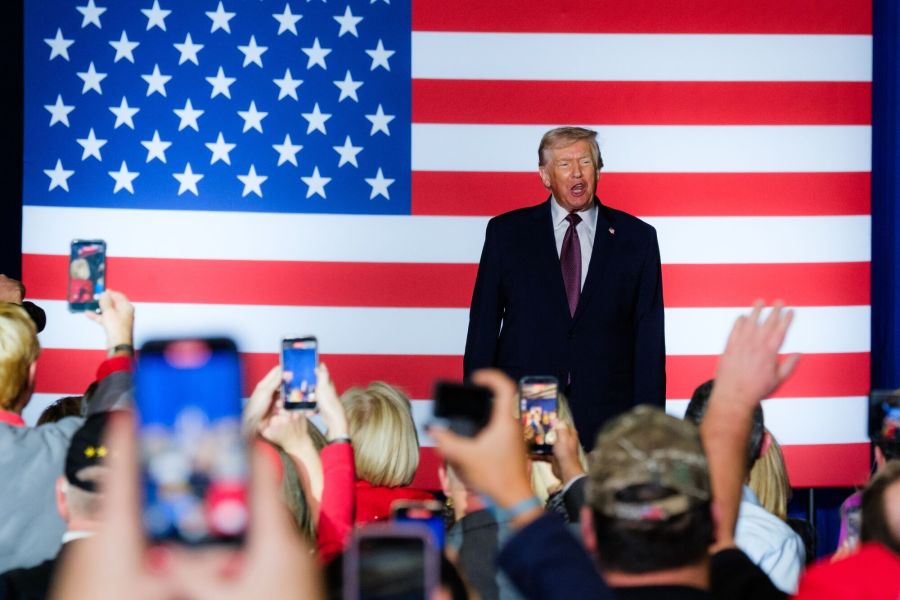 Trump Touts Economic Record, Avoids Epstein Files In Rally