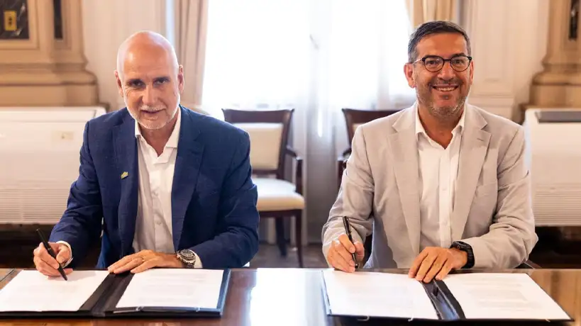 Raúl Paolasso de Bancor y Julio Bañuelos por Caminos de las Sierras