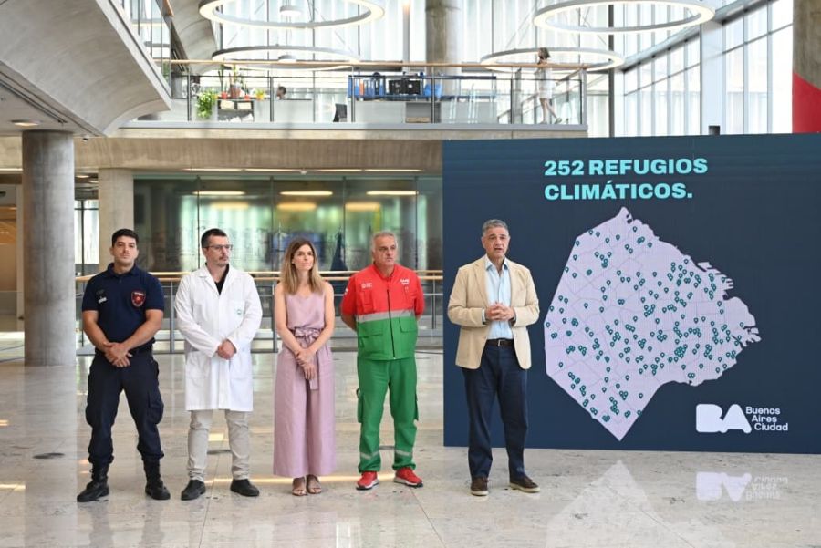 Refugios climaticos portenios