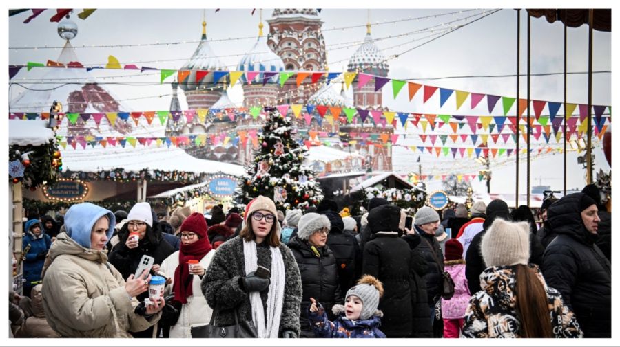 Año Nuevo en Moscú