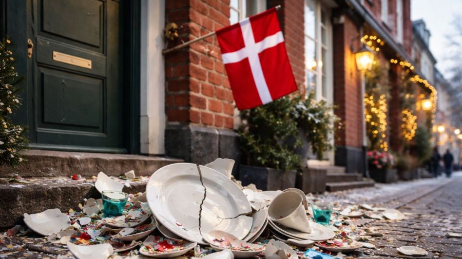 Romper la vajilla en Dinamarca 