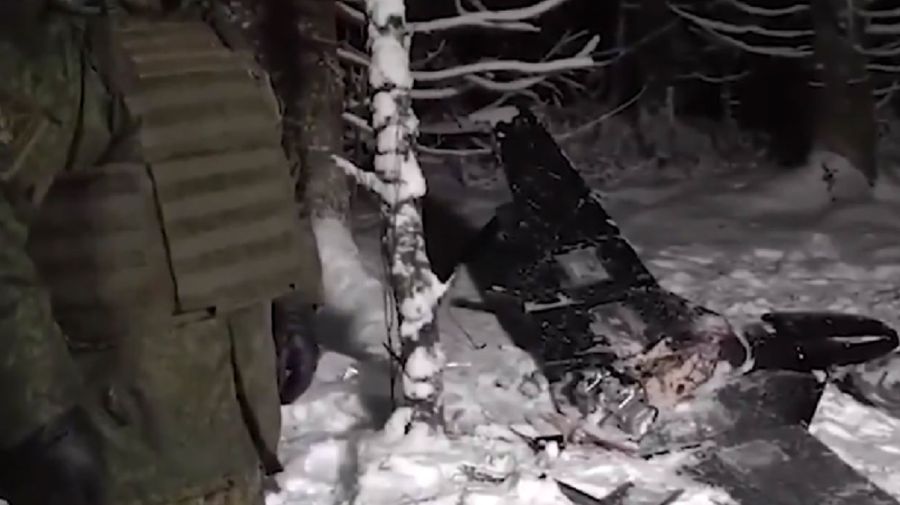Rusia publica el video de un dron derribado 31122025