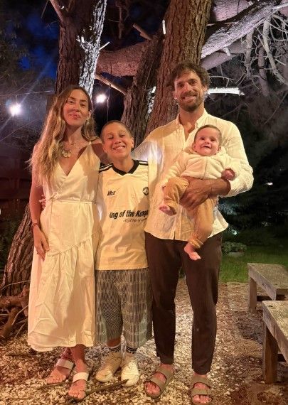 Arturo, el hijo de Jimena Barón