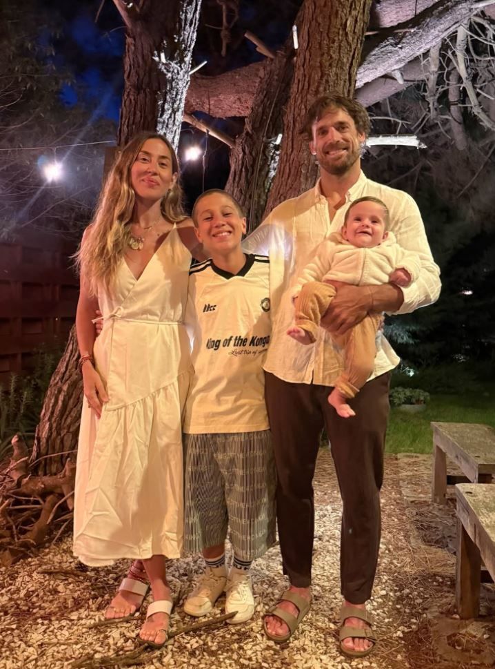 Arturo Palleiro, hijo de Jimena Baron y Matias Palleiro