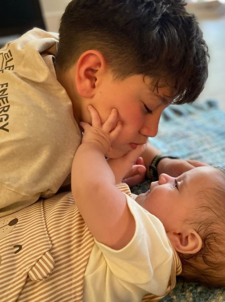 Arturo Palleiro, hijo de Jimena Baron y Matias Palleiro