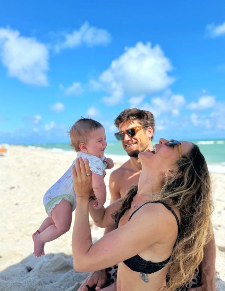 Arturo Palleiro, hijo de Jimena Baron y Matias Palleiro