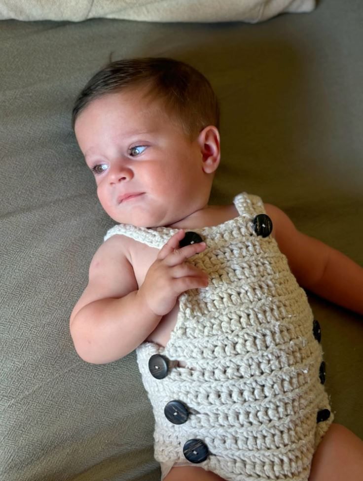 Arturo Palleiro, hijo de Jimena Baron y Matias Palleiro