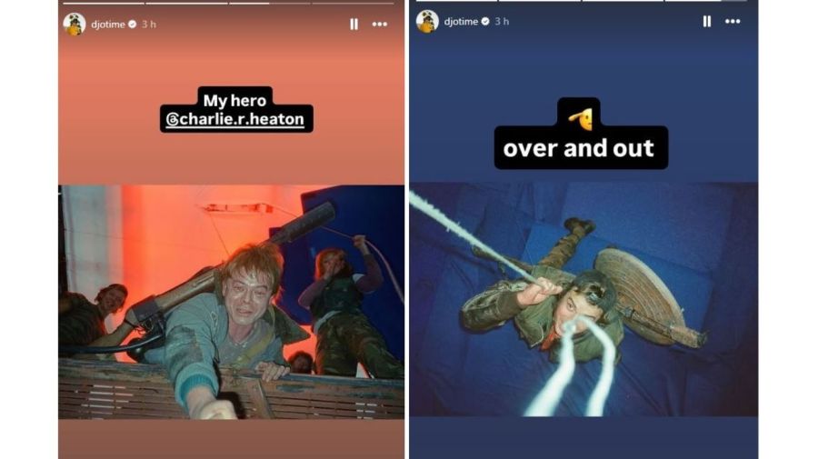 Joe Keery y Charlie Heaton