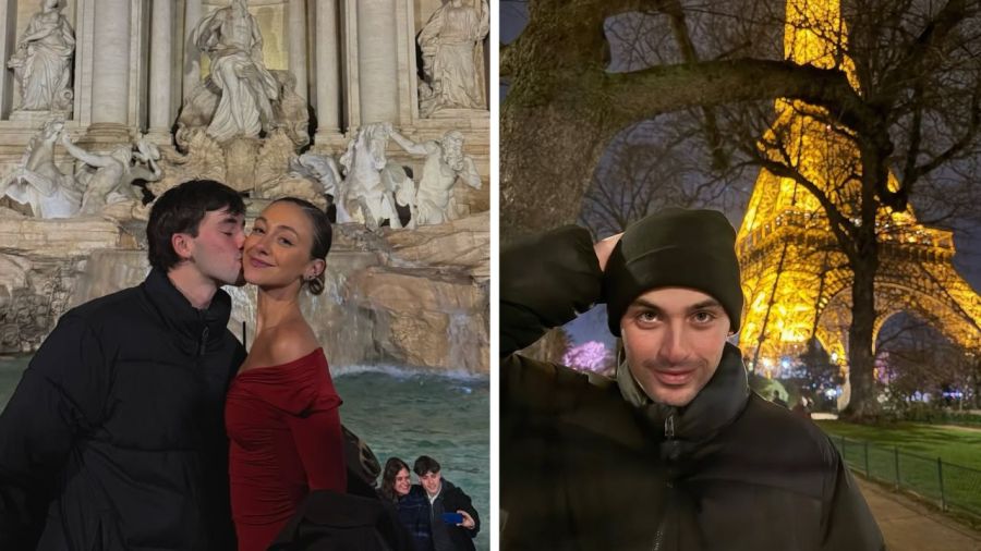 Toto Otero y Camila Pardo