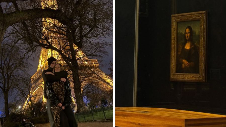 Toto Otero y Camila Pardo en París