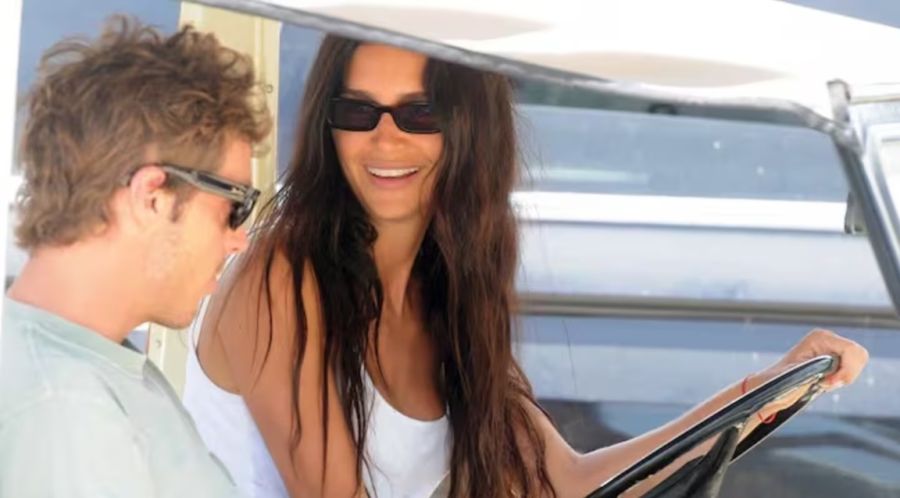 Zaira Nara y Robert Strom