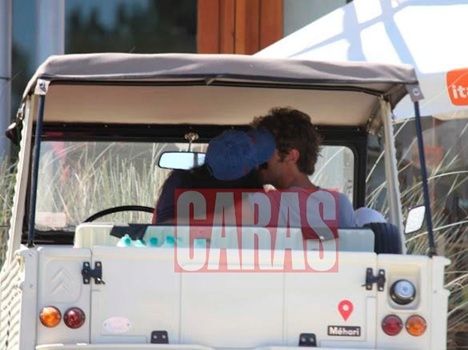 Zaira Nara y Robert Strom