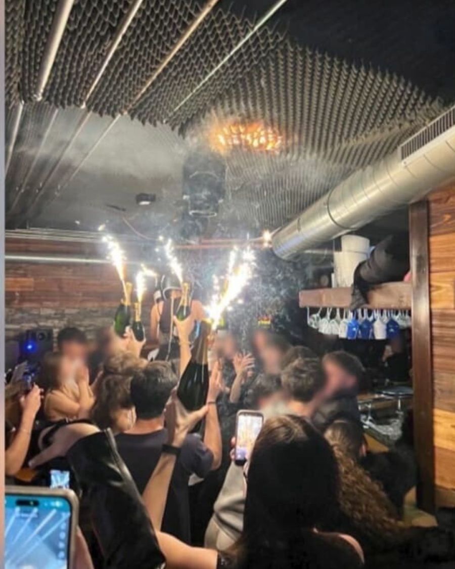 Incendio en un bar en Suiza