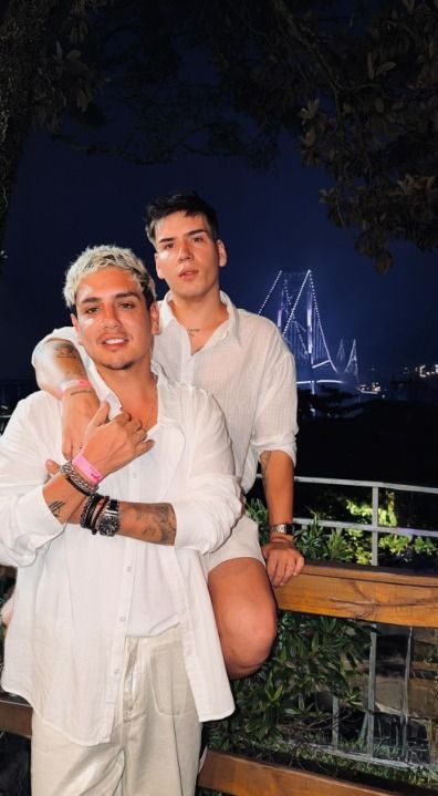 Kennys Palacios y Wanda Nara