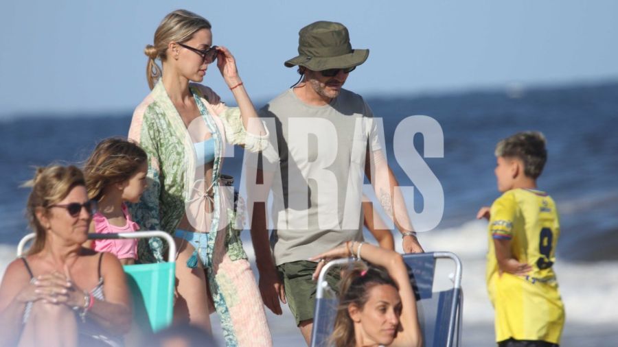 Los días de Pampita y Benjamín Vicuña en las playas de Uruguay / Créditos: RS Fotos