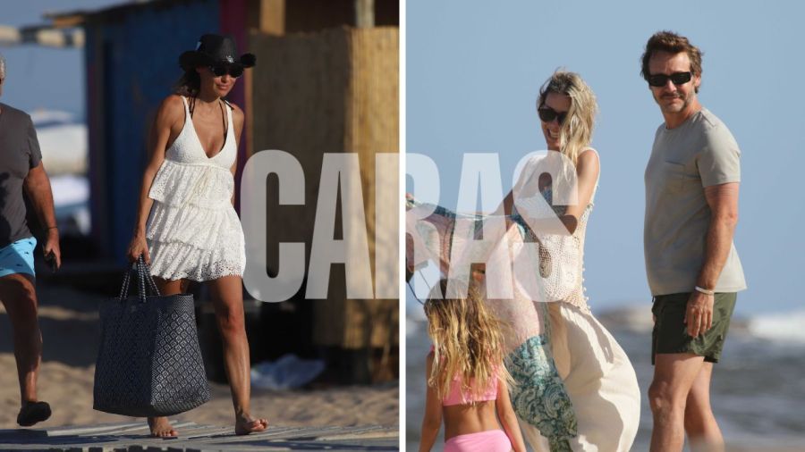 Los días de Pampita y Benjamín Vicuña en las playas de Uruguay / Créditos: RS Fotos
