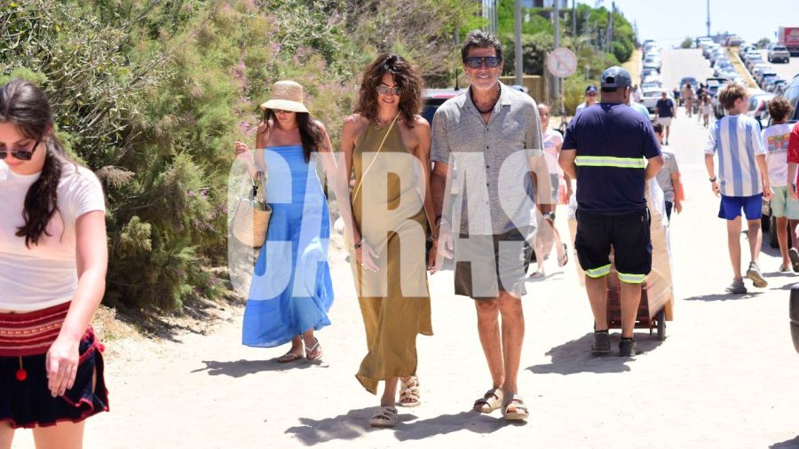 Nicolás Repetto y Florencia Raggi, de vacaciones en José Ignacio / Créditos: RS Fotos
