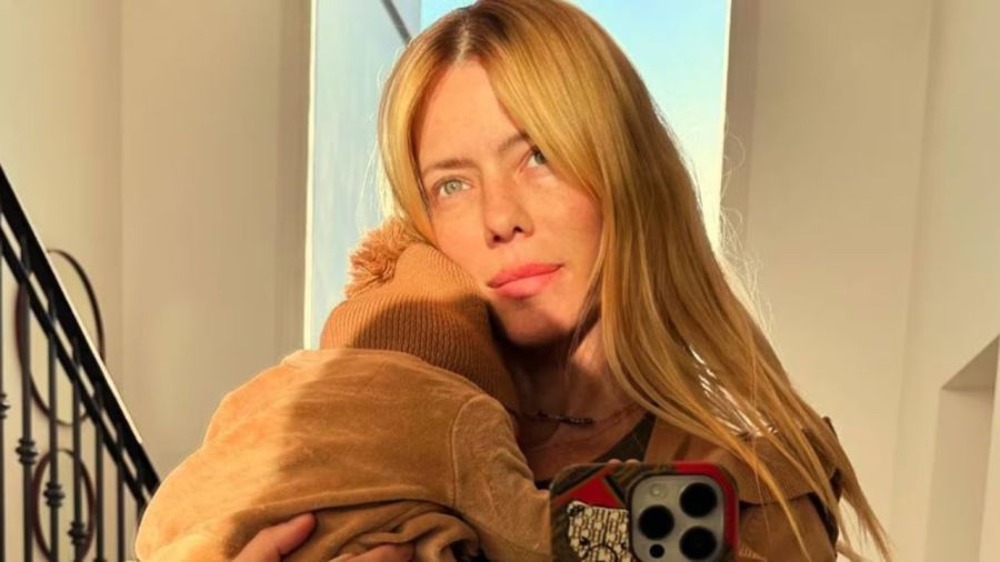 Nicole Neumann y su bebé