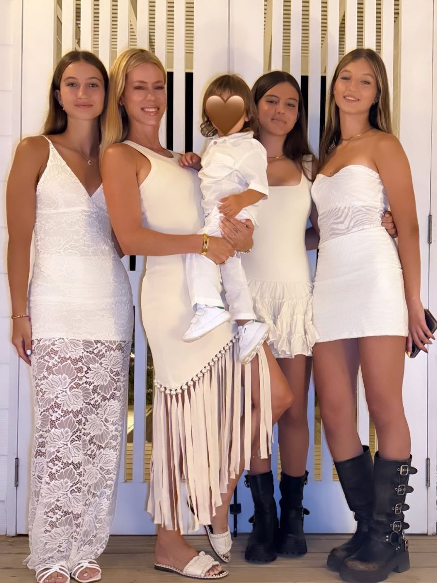 Nicole Neumann y sus hijos