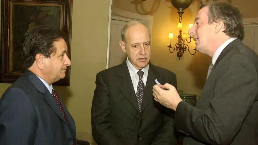 Roberto Lavagna y Néstor Kirchner