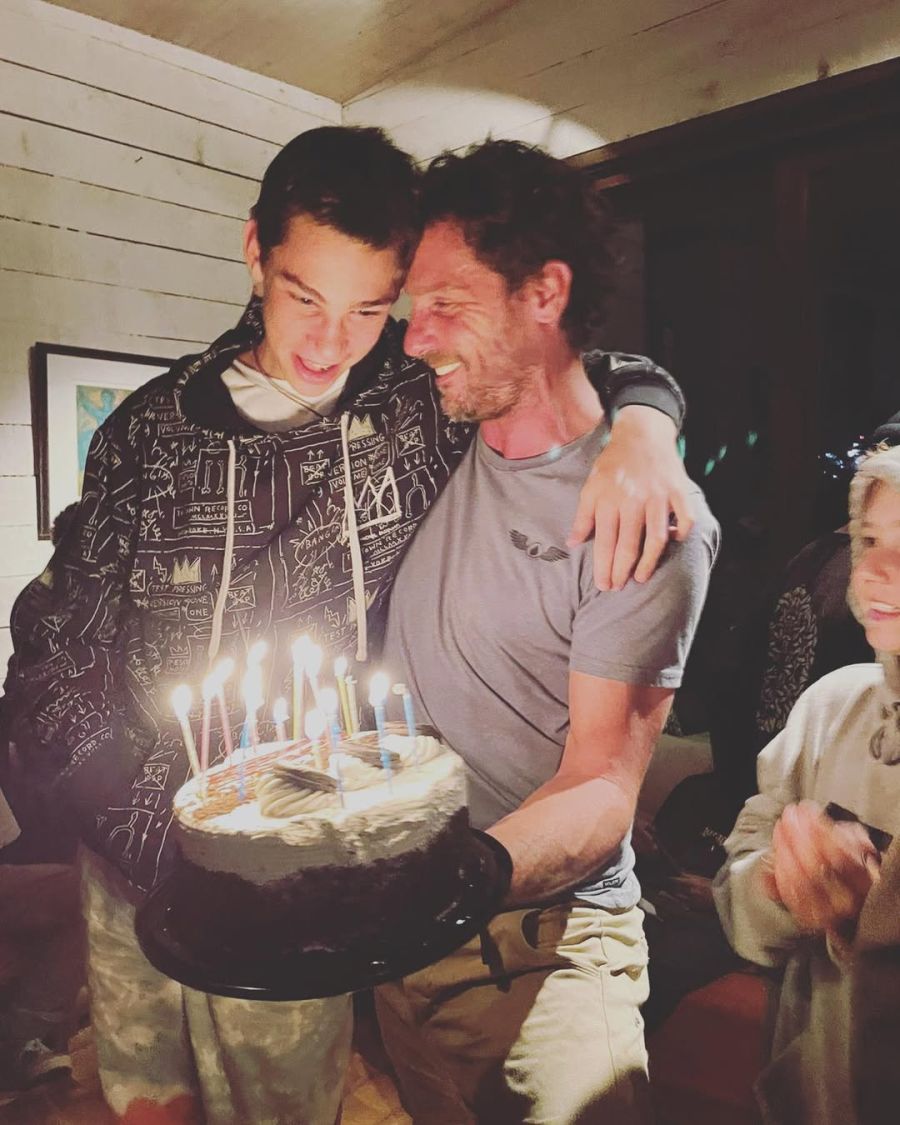 Silvestre y Alí, los hijos de Gonzalo Valenzuela y Juana Viale