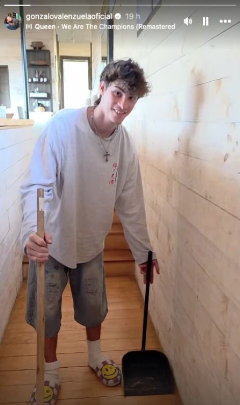 Silvestre y Alí, los hijos de Gonzalo Valenzuela y Juana Viale