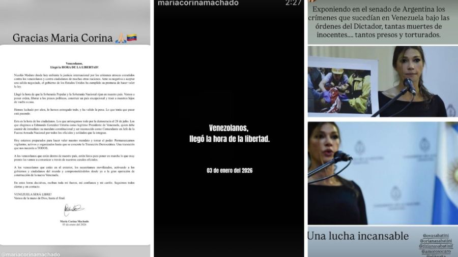 Catherine Fulop tras el comunicado de María Corina Machado
