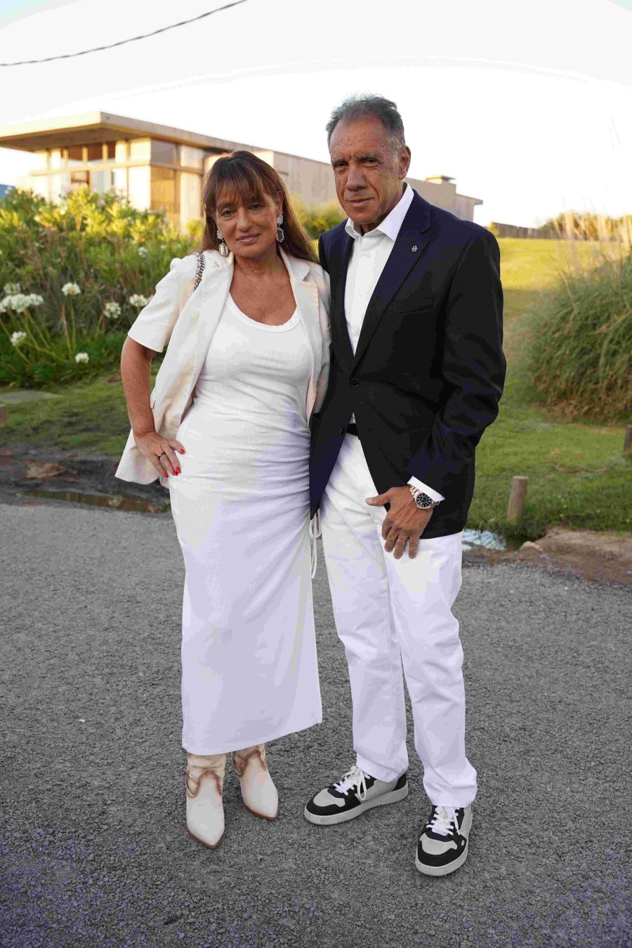 Daniel Hadad y su esposa