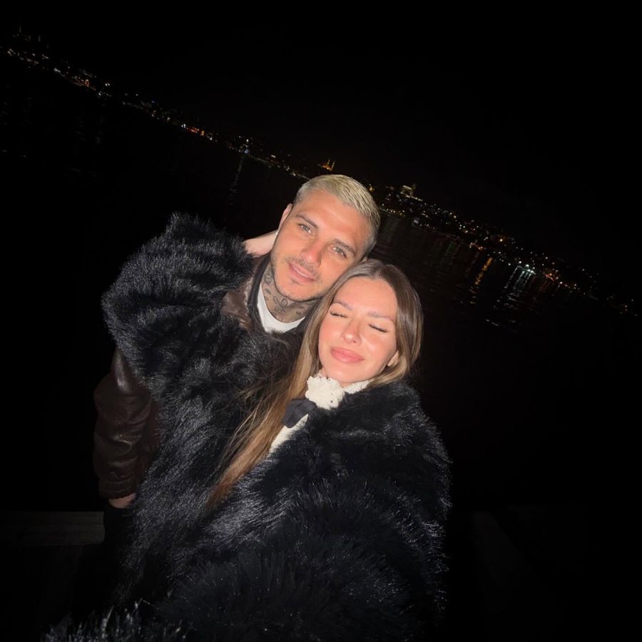 Mauro Icardi y La China Suárez en Estambul