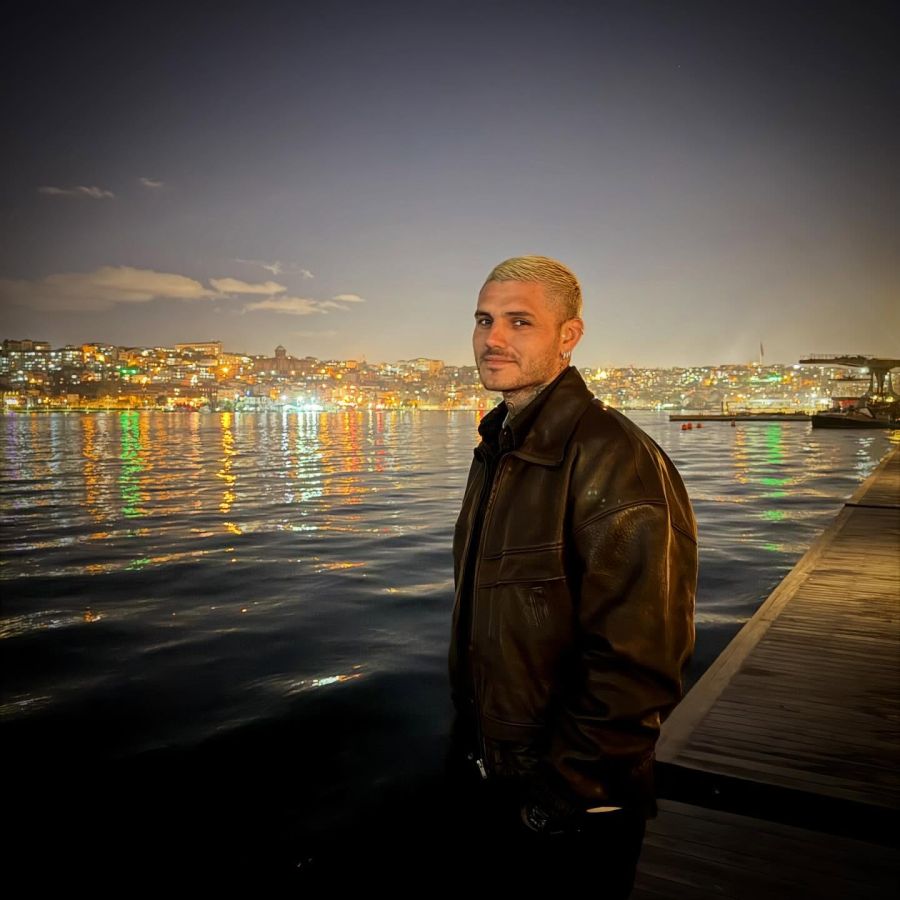 Mauro Icardi y La China Suárez en Estambul