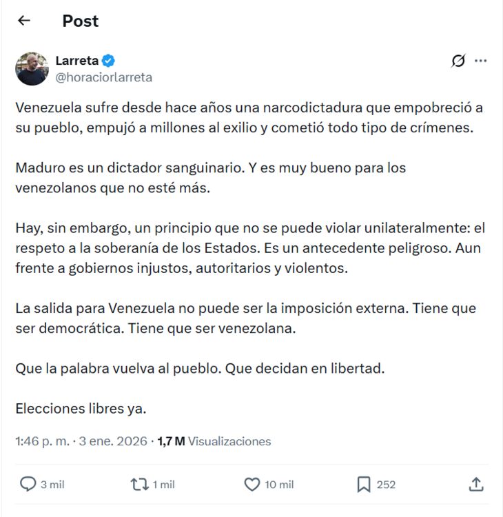 Twits Larreta-Bullrich-Kicillof