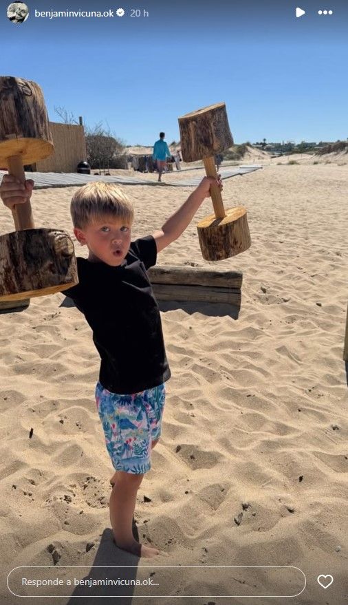 Amancio Vicuña de vacaciones