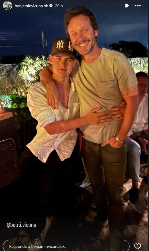 Benjamín Vicuña vacaciones