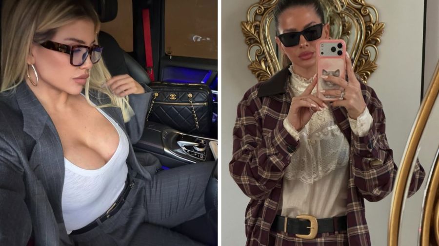 Wanda Nara y la China Suárez, duelo de estilos en conjunto sastreros