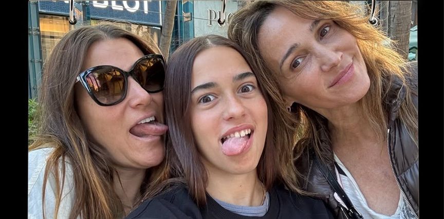 Antonia, hija de Vero Lozano y Corcho Rodríguez