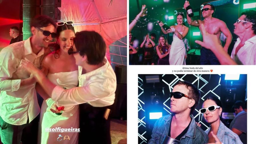 Casamiento de la nieta de Nora Cárpenas