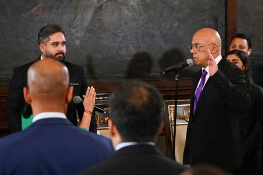 Delcy Rodríguez asumió como presidenta encargada de Venezuela