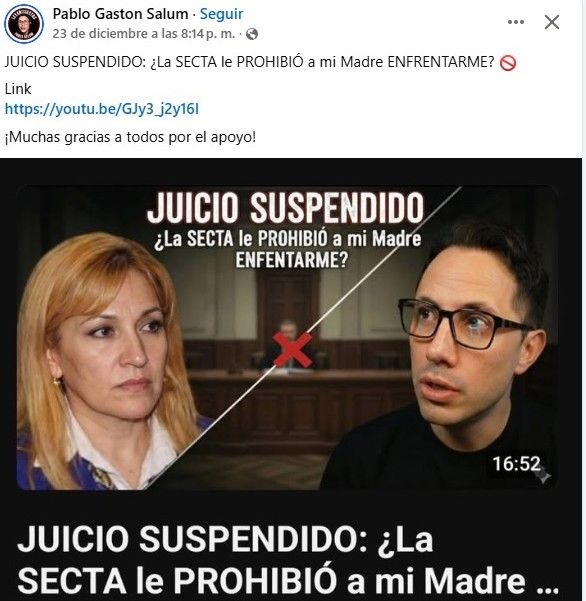 Andrea Saluma y la causa contra la Escuela de Yoga de Buenos Aires 20260106