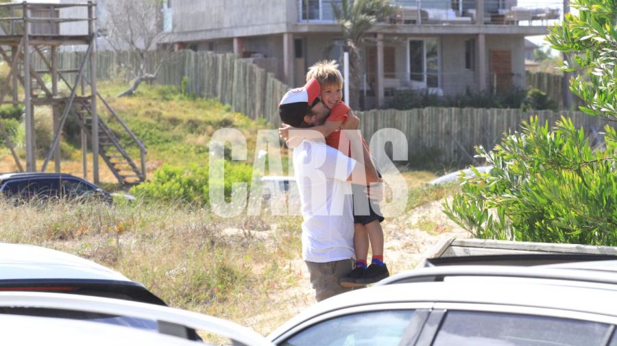 Nicole Neumann, Valeria Mazza y Benjamín Vicuña en Uruguay