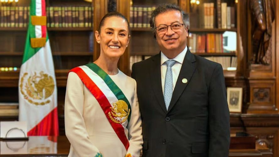 Scheinbaum y Petro