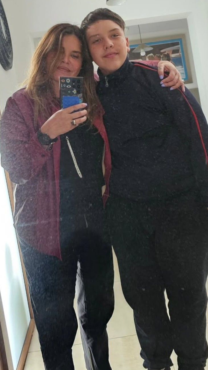 Thiago, el hijo de Nazarena Vélez