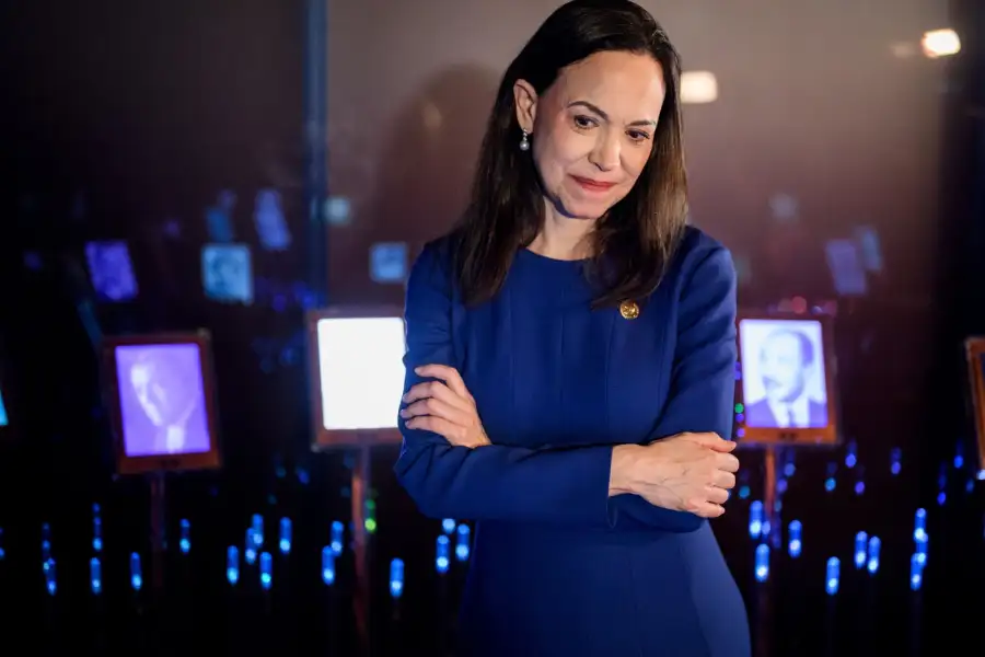 Nobel Peace Prize Laureate Maria Corina Machado Attends Nobel Peace Prize Exhibition 2025